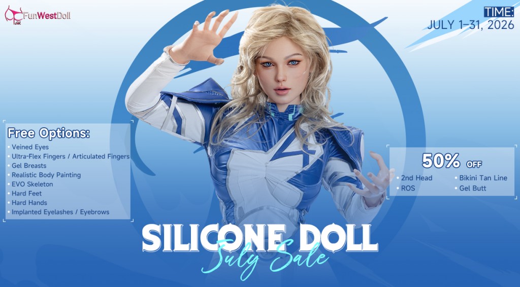FunWestDoll Silicone Doll July Sale